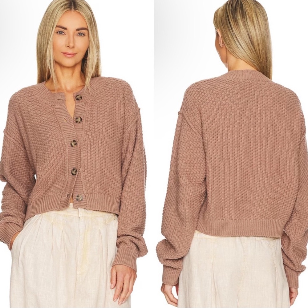 Free people Lilia revolve cropped cardigan